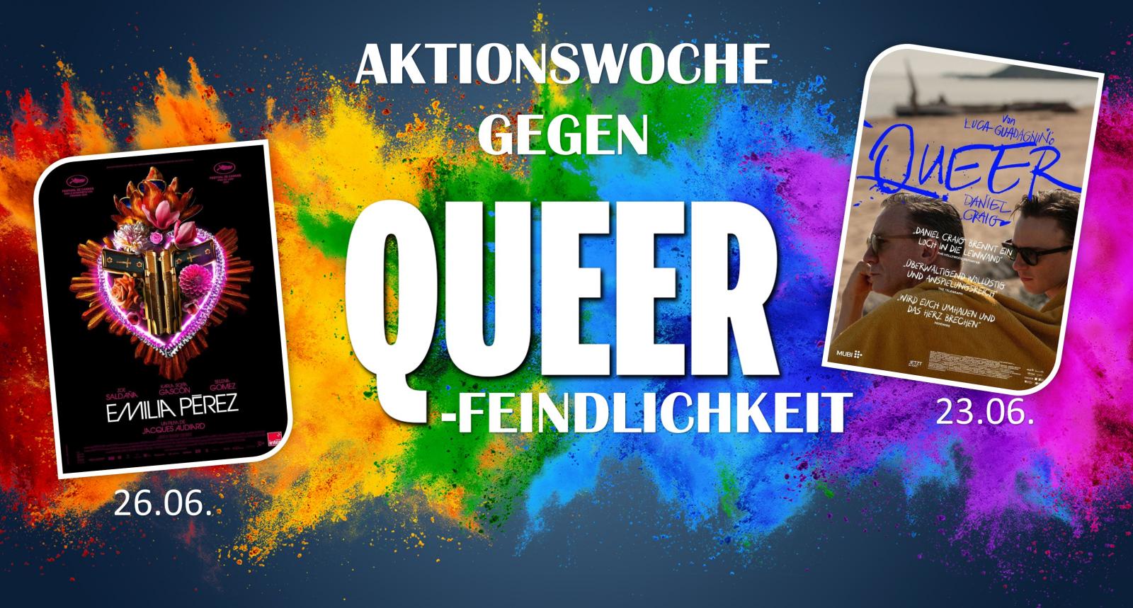 Aktionswoche gegen Queer-Feindlichkeit auch im Roxy Kino!