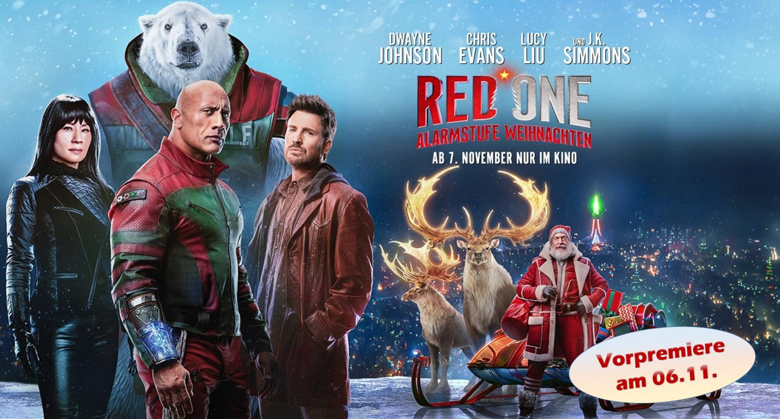 Vorpremiere "RED ONE-Alarmstufe Weihnachten" am 06.11.24 um 19:45!