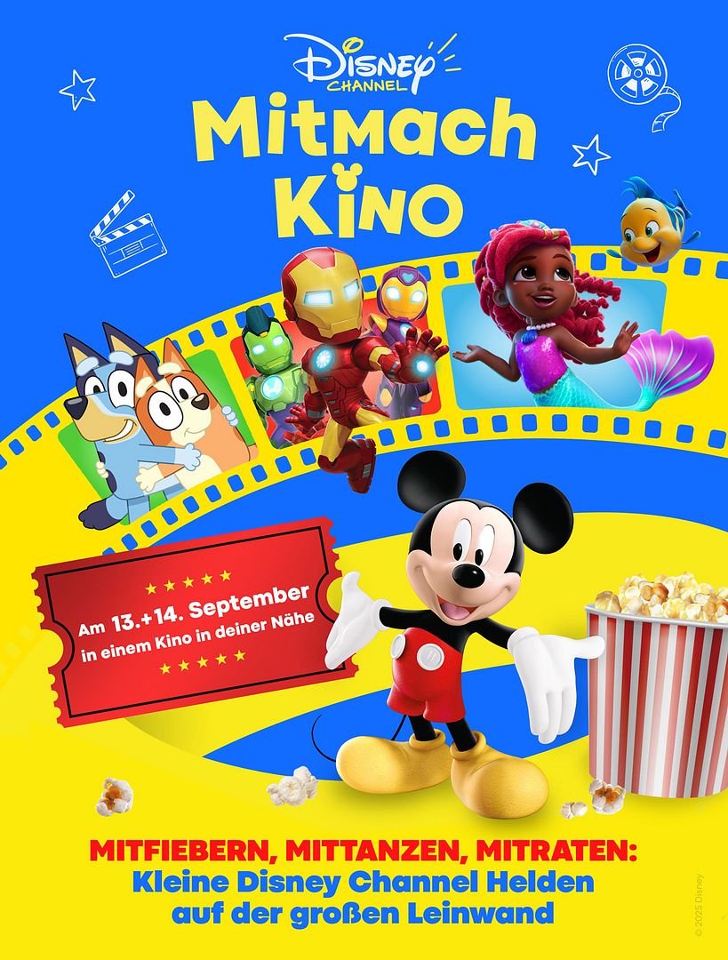 DISNEY CHANNEL MITMACHKINO SEPTEMBER 25