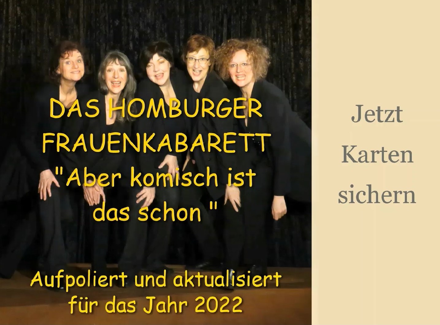 Das Homburger Frauenkabarett LIVE 2022