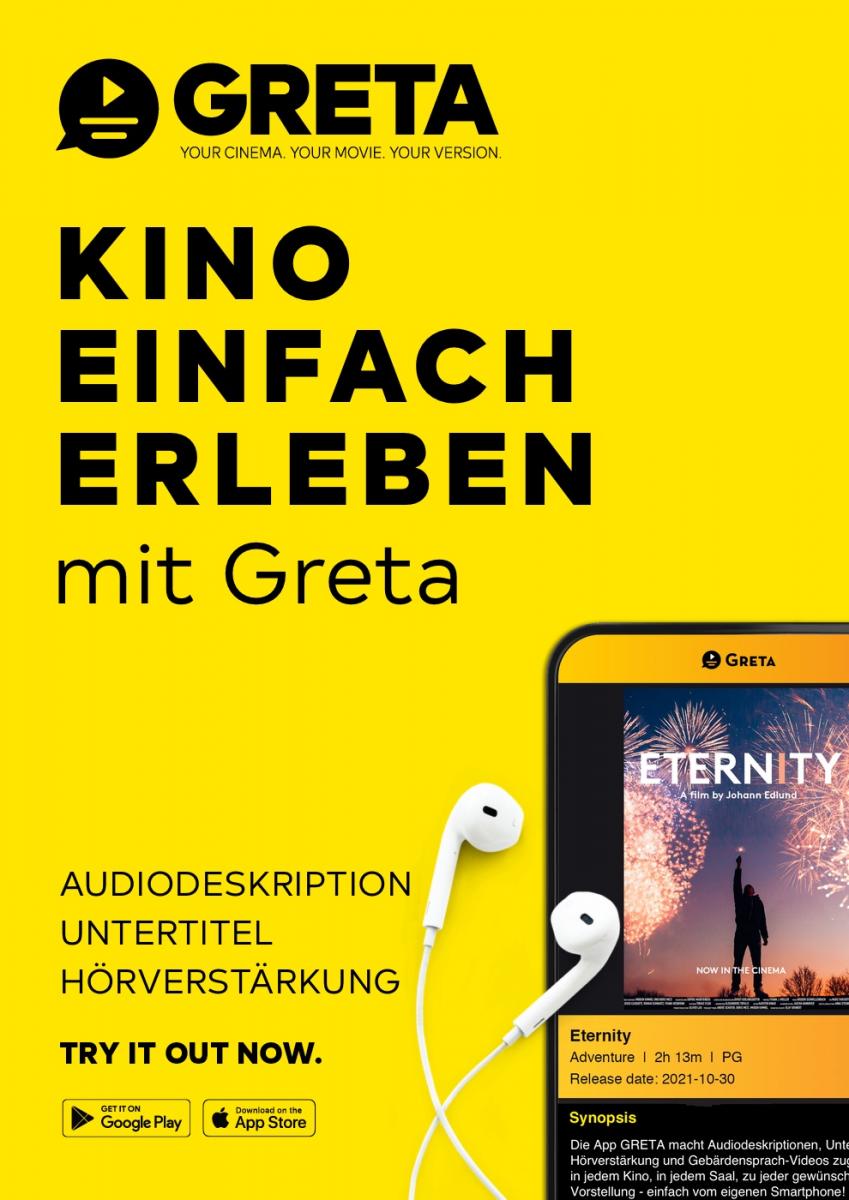 Kino einfach erleben mit GRETA