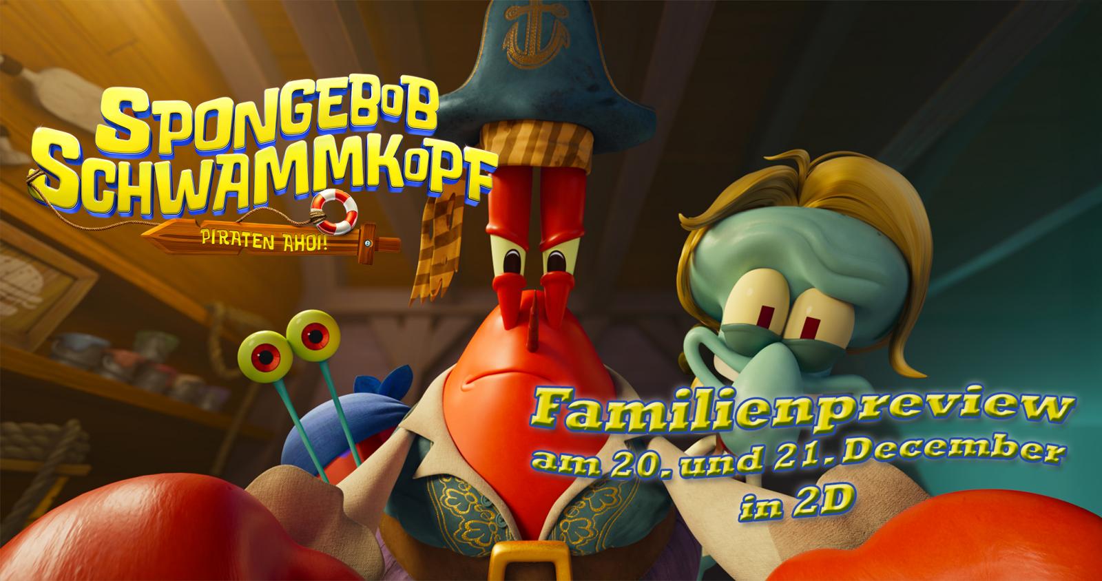 Family Preview: SpongeBob Schwammkopf: Piraten Ahoi!