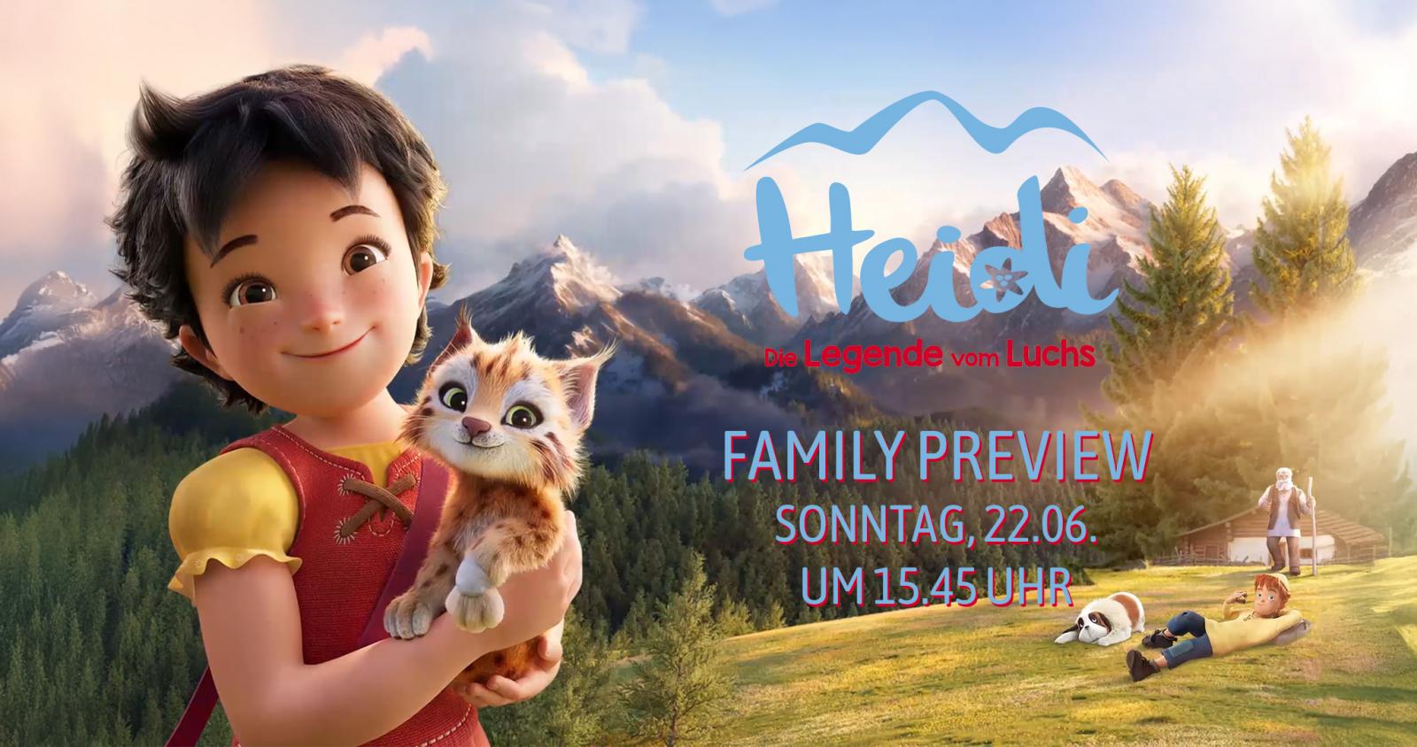 Family Preview Heidi - Die Legende vom Luchs
