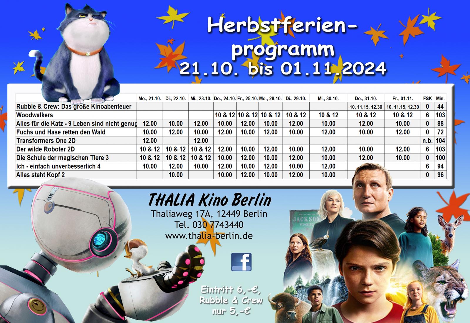 Herbstferienprogramm