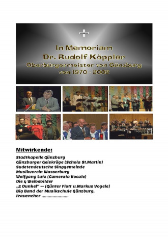 In Memoriam Dr.Rudolf Köppler - ein Filmnachruf von 48 Minuten